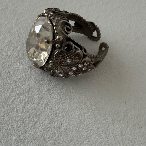 Sorelli! Silver Crystal Ring - Picture 3 of 3